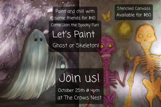 Painting with Joy- Spooky Season Edition- Oct 25th 4 PM