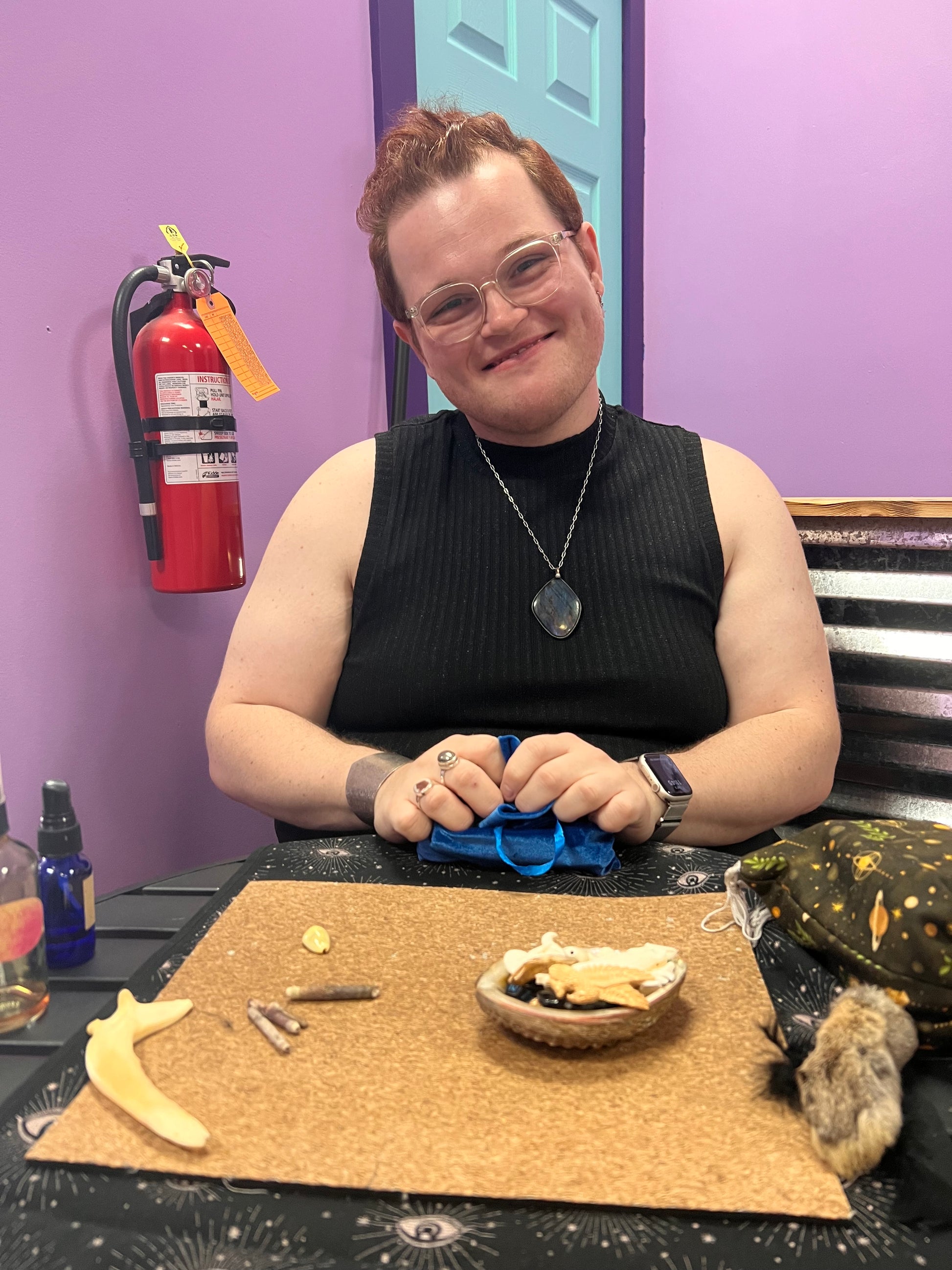 Picture of Matt, reader for Bones, Charms, and cards.