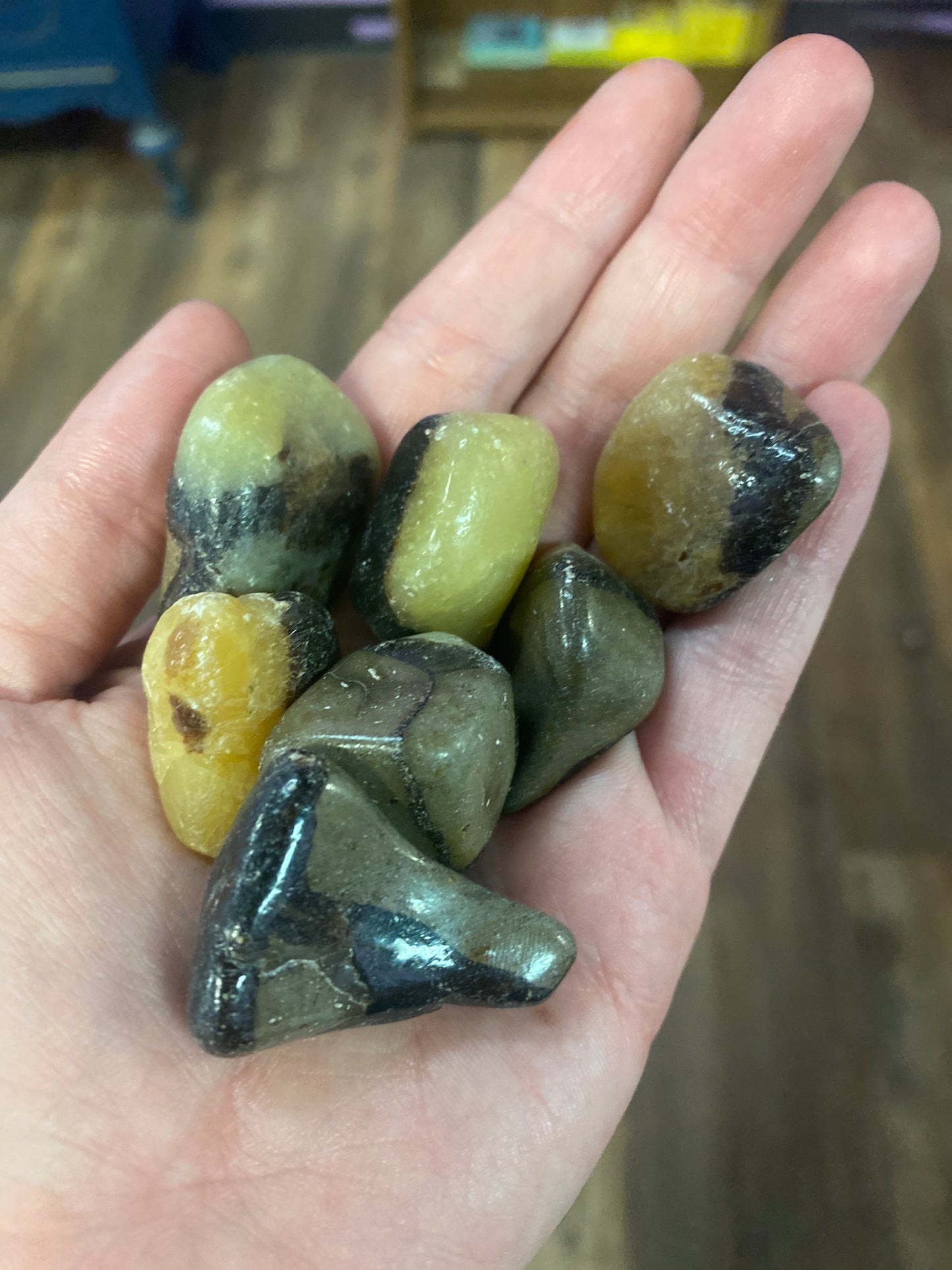 Tumbled Septarian