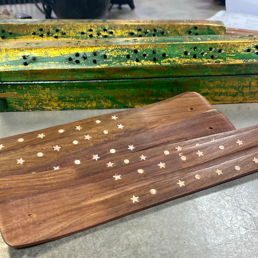 Wood Incense Burners