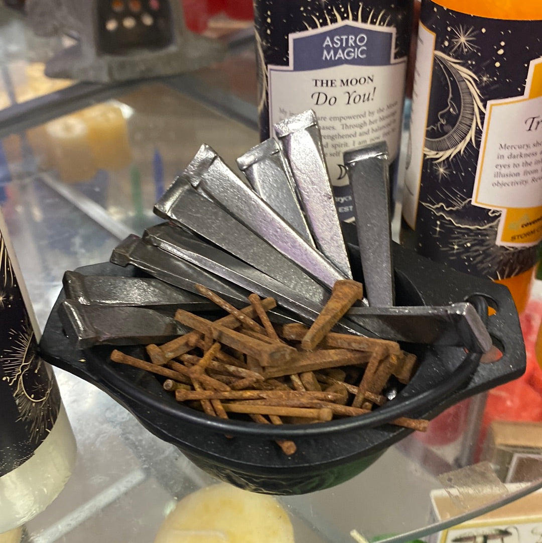 cauldron of coffin nails.