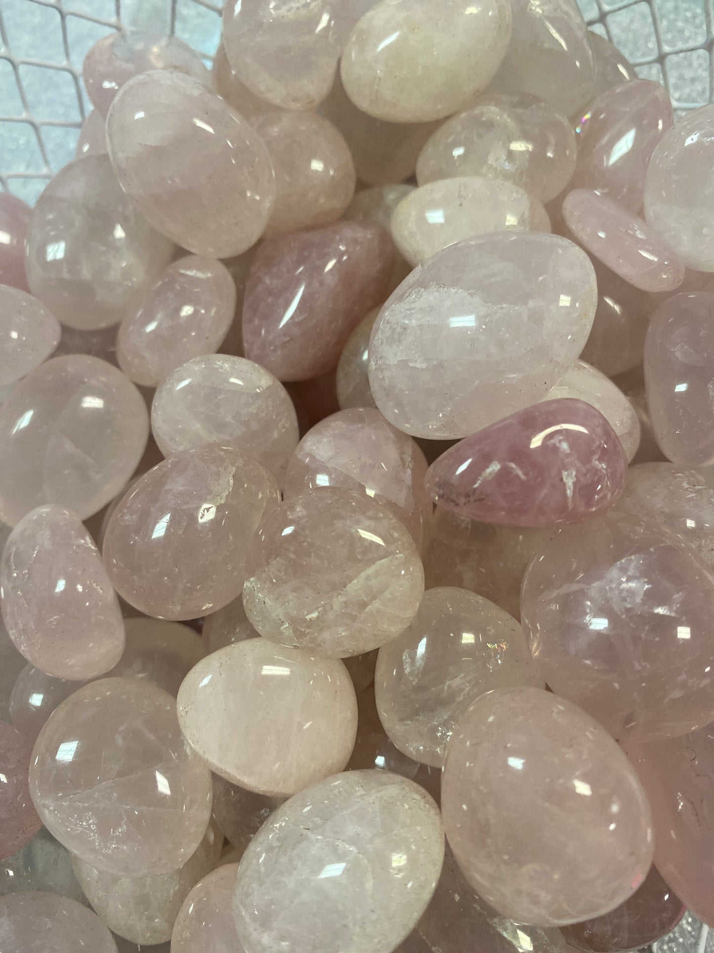 Rose Quartz Tumbles