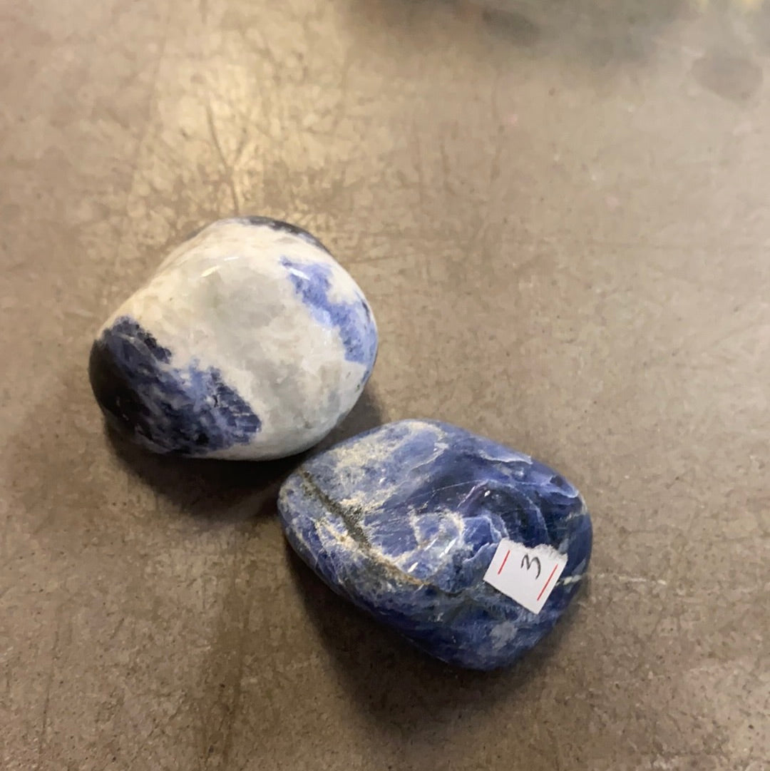 Tumbled Sodalite