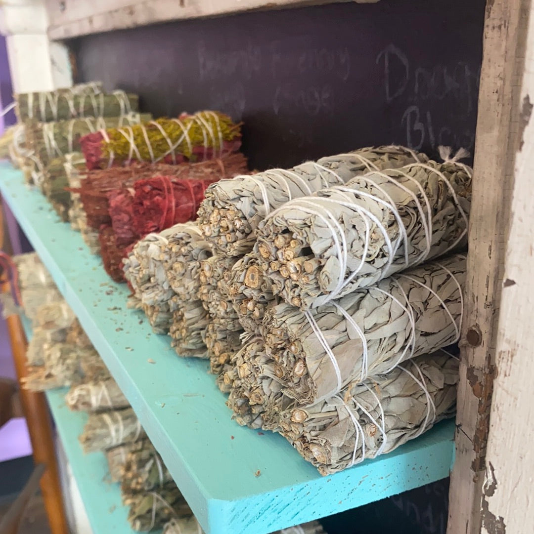 Burn bundles of different varieties.