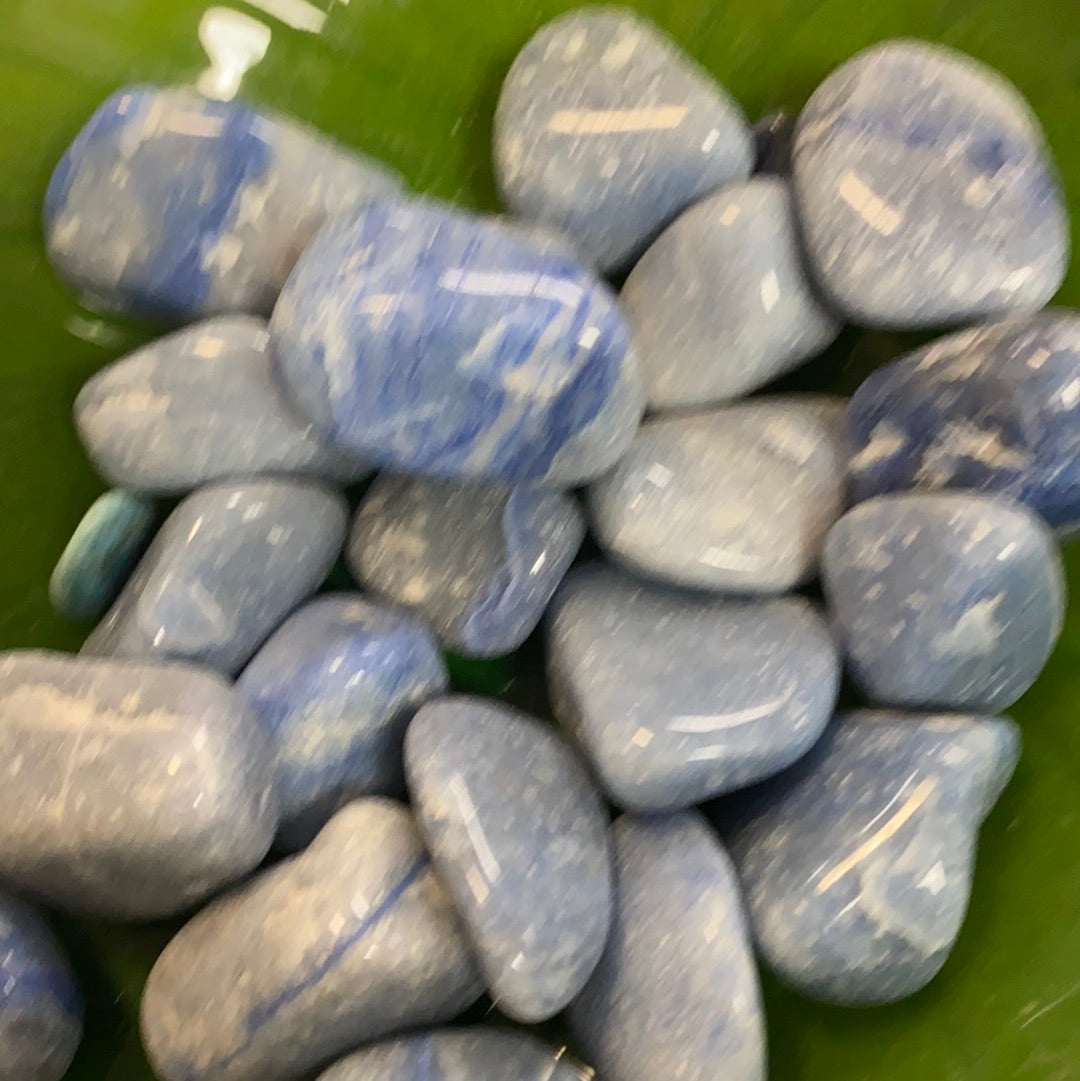 Tumbled Blue Quartz