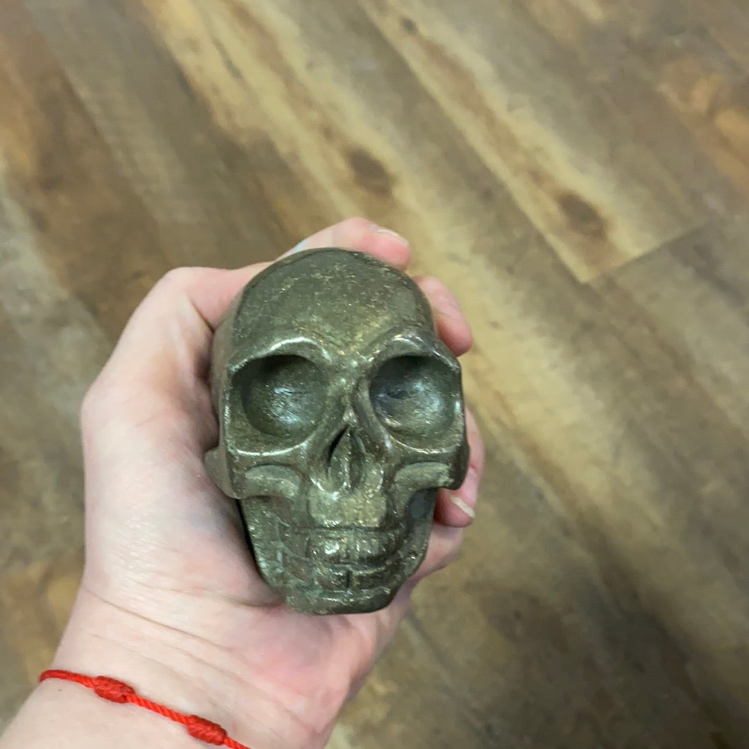 Pyrite Skull
