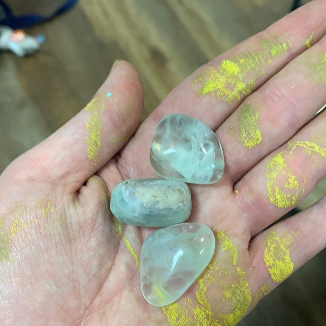 Fluorite Tumbles