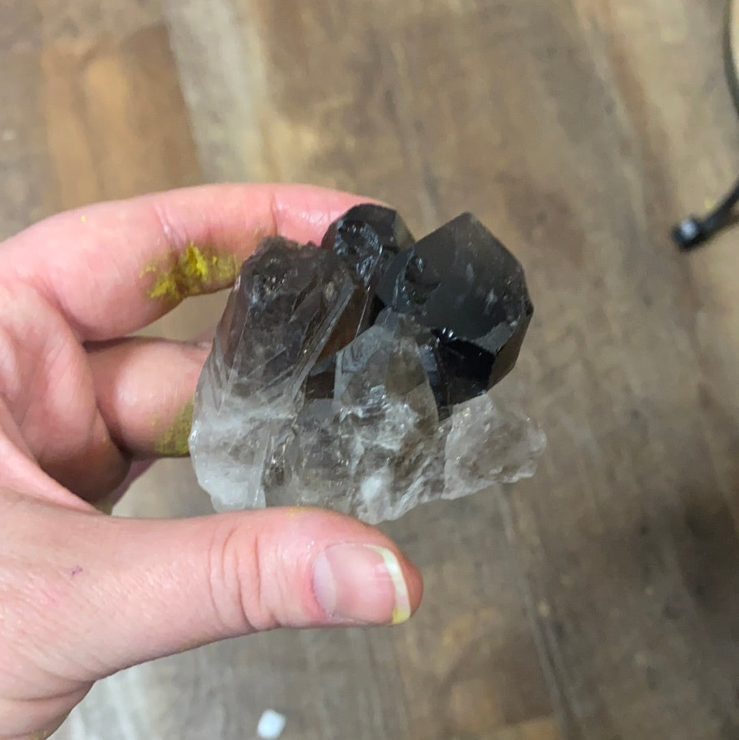 Smoky Quartz Cluster