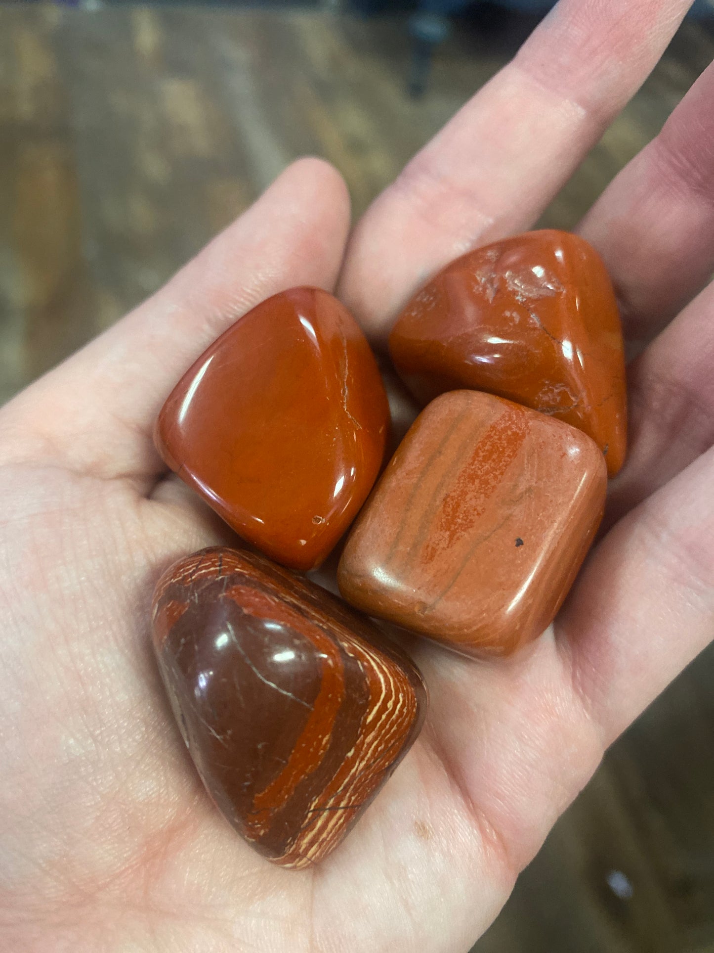 Tumbled Red Jasper