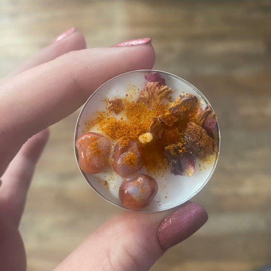 Make and Take intentional tea light candles- May 11th 10am-3pm