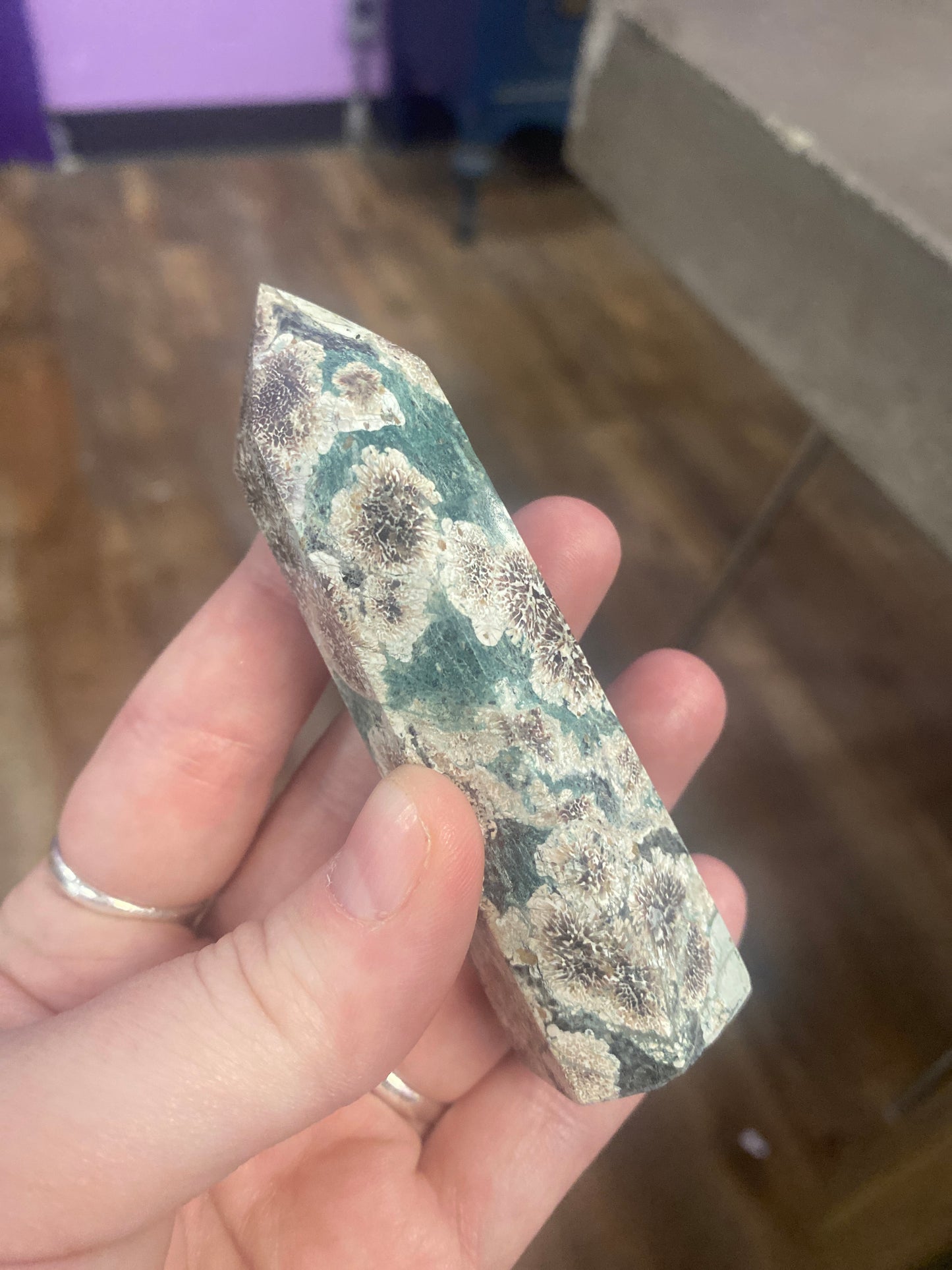Green Flower Jasper