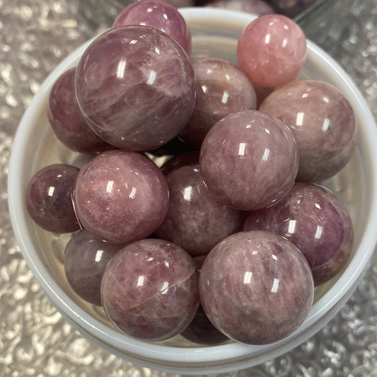 Purple Rose Quartz Sphere