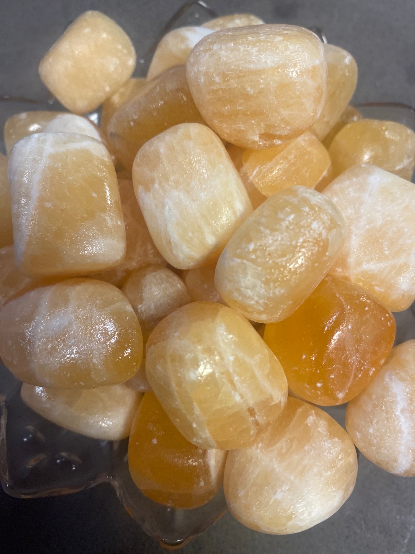 Tumbled Calcite