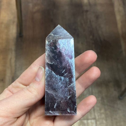 Mica Lepidolite Point