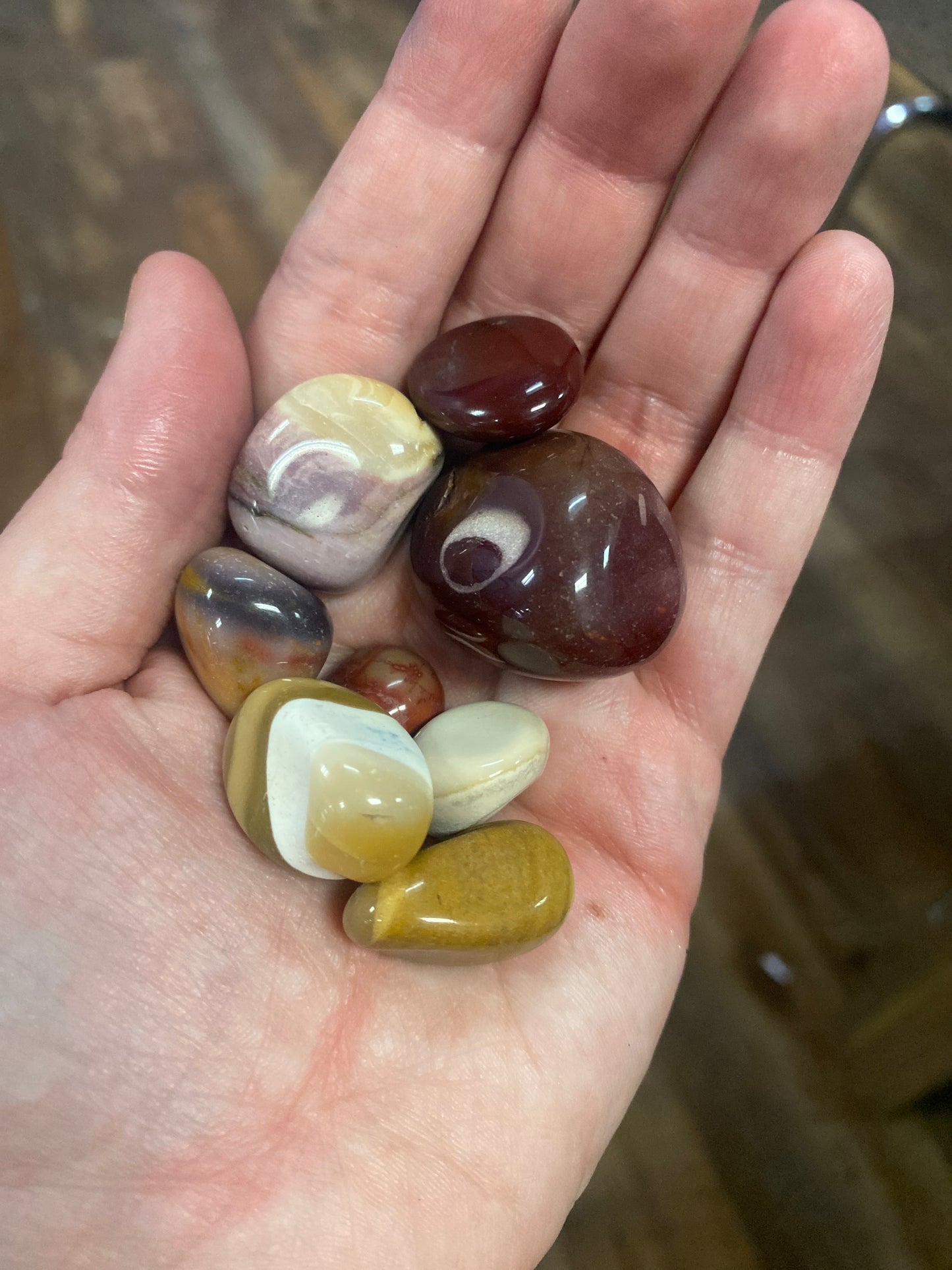 Tumbled Mookaite