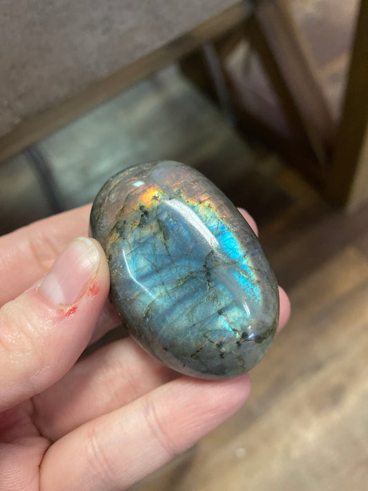 Labradorite Palm Stone