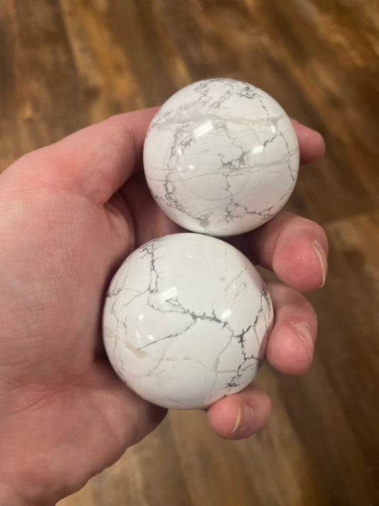 Howlite Sphere