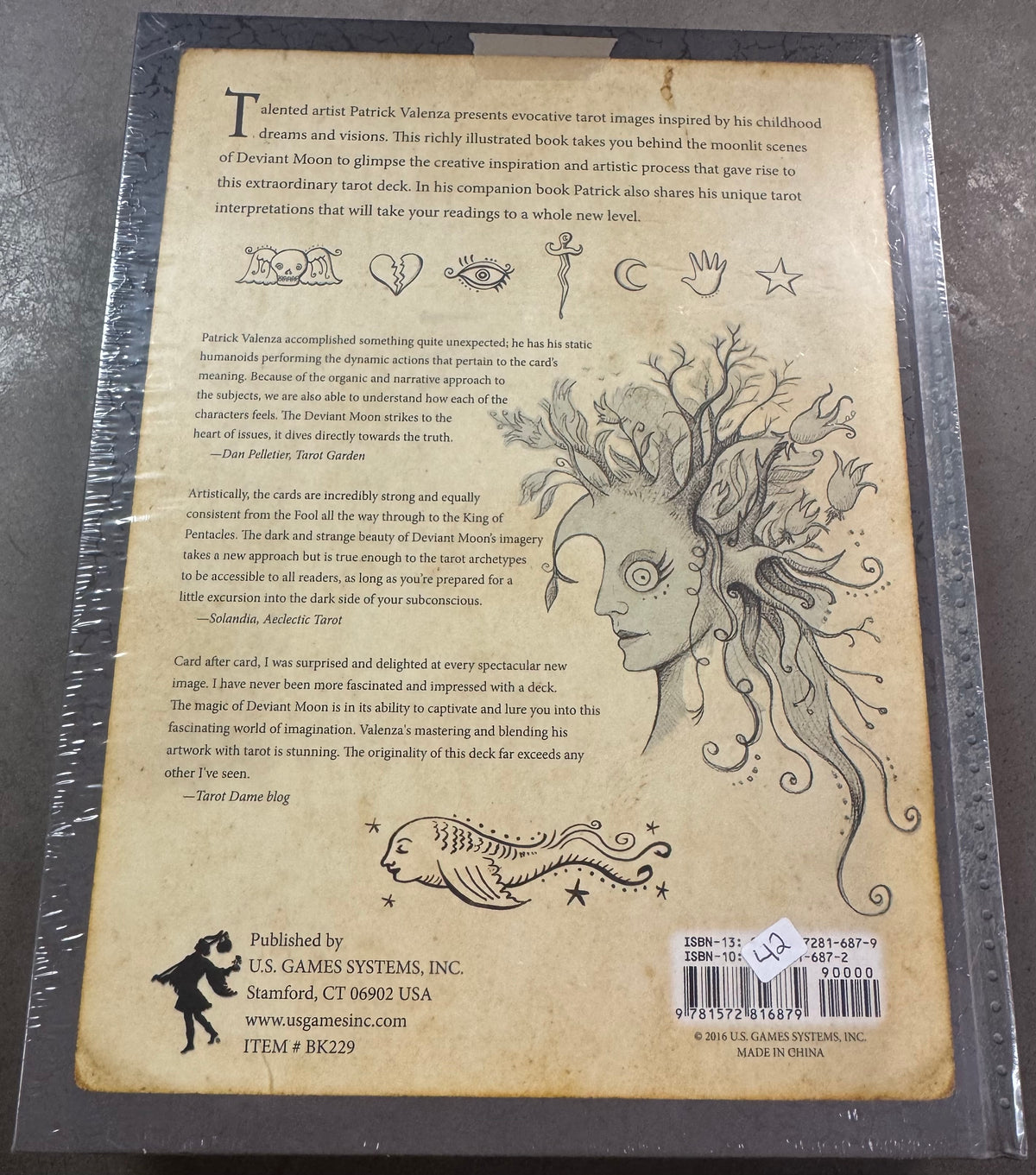 Deviant Moon Tarot Illustration Book