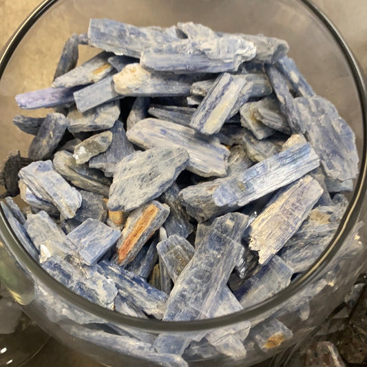 Blue kyanite Blades. 