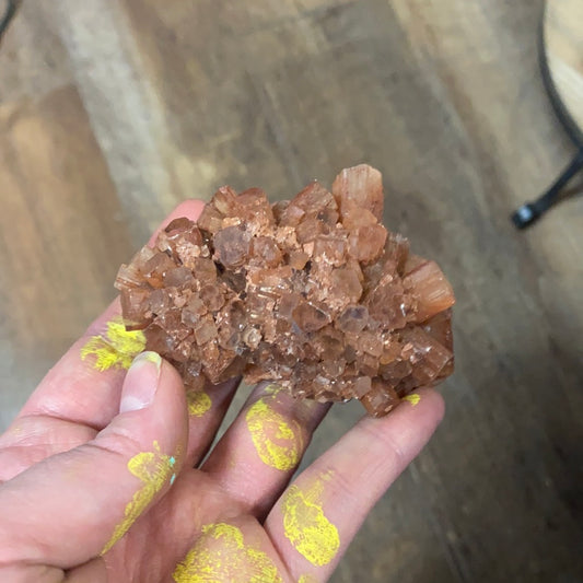 Aragonite cluster. 