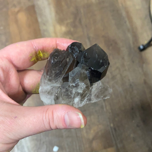 Smoky Quartz Cluster